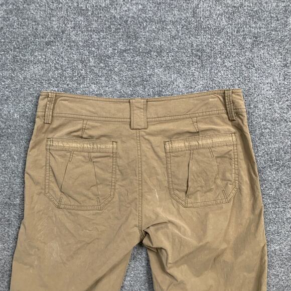 Marmot Pant Womens 6 Tan Convertible Roll Up Capri Stretch Outdoor Nylon Blend - Picture 10 of 15
